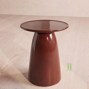 BEST SELLER Elegant Handmade Lacquer Side <b>Table</b> Customizable Colors Decorative Accent Furniture for Modern Interiors - Product Image 4