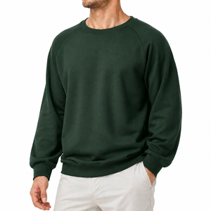 Custom Boxy Fit Sweat Shirt Premium Heavy Cotton OEM Apparel Manufacturer Private Label Wholesale Fashion Wear - Product Image 1
