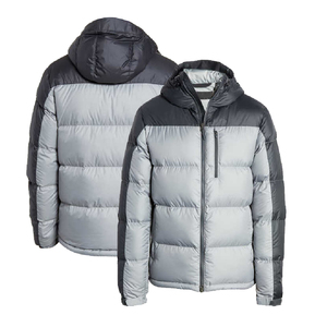 Men's Plus Size Casual Canvas <b>Puffer</b> <b>Jacket</b> Autumn Winter Zipper Padded Detachable Double Panel Long Breathable Eco-Friendly - Product Image 1