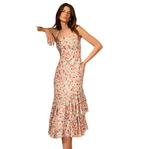 Vestido Midi Estampado Bohemio para Mujer, Atuendo Casual de Verano - Product Image 4