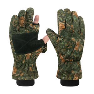 Gants de chasse camouflage pour la chasse au fusil et le cyclisme, adhérence tactique, imperméables, respirants, en polyester, pour usage extérieur, vente en gros - Product Image 4