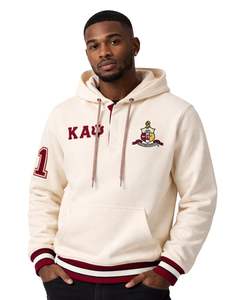 Sweat à capuche boutonné Kappa Alpha Psi, vêtement de fraternité grecque, design classique, confort premium et coupe élégante - Product Image 1