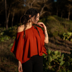 Top de Tirantes de Algodón Estilo Boho con Flecos Tribales, Espalda Ajustable, Ligero y Transpirable, Ideal para Festivales de Verano, a Precio de Mayoreo - Product Image 1