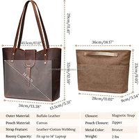Bolso Tote Casual de Cuero Genuino para Mujer, Estilo Vintage Minimalista y Elegante, con Logotipo Personalizado, Duradero, para Uso Diario, Playa, Portátil y Abierto