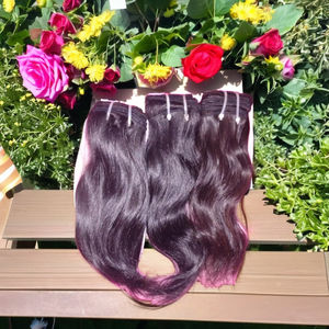 ผมทอแบบ Remy จากผมทอ100% ผมแท้ที่ยังไม่ผ่านกระบวนการผมมนุษย์ทอที่ดีที่สุดคือการยืดผมฟรี - Product Image 6