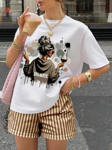 ชุดฤดูร้อนสำหรับผู้หญิง ออกแบบมาเพื่อสวมใส่สบายๆ ในชีวิตประจำวัน ผ้าฝ้ายน้ำหนักเบา ชุดฤดูร้อนสำหรับผู้หญิง ออกแบบมาเพื่อความสบายกลางแจ้ง ราคาประหยัด - Product Image 3