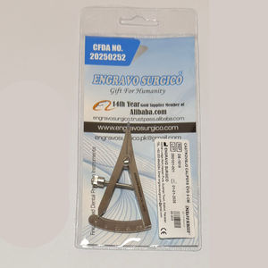 Nouvel instrument de laboratoire orthodontique Castroviejo : Pince à ressort dentaire incurvée de 9 cm, qualité supérieure, type Castroviejo - Product Image 6