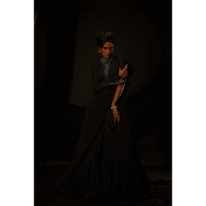 Vestido de Noche Negro de Estilo Lujoso para Mujer, para Ocasiones Especiales, al Mejor Precio al por Mayor - Product Image 4