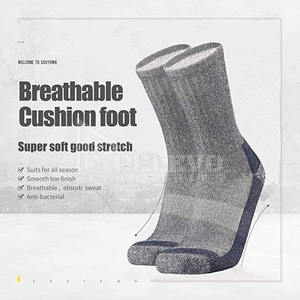 Chaussettes de sport respirantes en nylon pour hommes, personnalisables, antidérapantes, pour le basketball et le football, prix d'usine, vente en gros - Product Image 4