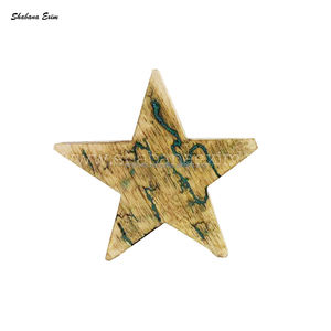 Juego de decoraciones navideñas de árbol y hogar a cuadros de madera de lujo para mesa y hogar un regalo de recuerdo de Navidad - Product Image 6