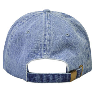 Nouveautés du printemps, casquettes de baseball personnalisées à 5 panneaux, casquette de sport brodée, couleur personnalisée, logo brodé personnalisé pour hommes, denim - Product Image 3