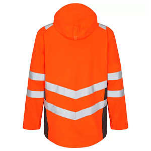 Chaqueta de Seguridad Ligera, Reflectante, Impermeable y de Alta Visibilidad para Hombre, Chaqueta de Seguridad para Trabajo al Aire Libre, Resistente al Viento - Product Image 2