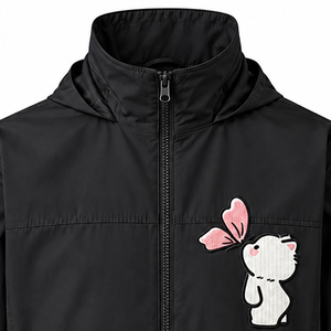 Windbreaker <b>Jacket</b> for <b>Men</b> <b>Lightweight</b> Outdoor Sports Water Resistant Full Zip Hooded Activewear Custom Outerwear Trade Producer - Product Image 5