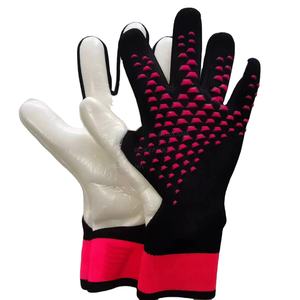 Nouveau Football Unisexe Football Gardien Gants Respirant Antidérapant Réglable Crochet Boucle Fermeture Épaissie PU Protection Des Doigts - Product Image 2