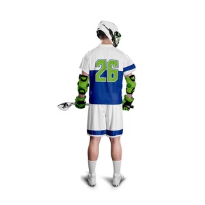 100% Polyester Stitched Lacrosse Uniform Wholesale New Design Oem Customized Size Stylish Sublimation Team Name Lacrosse Uniform - Product Image 2