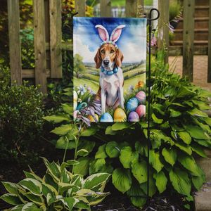 Multicolor English Foxhound Easter <b>Egg</b> Hunt Garden Flag Mailbox <b>Decorative</b> Yard Banner for Patio Artwork for Flower Beds - Product Image 2