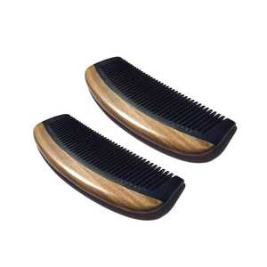 Peine de Cuerno de Vaca Hecho a Mano, Ecológico, Moderno, Duradero, con Forma Natural, Herramienta para el Cuidado del Cabello - Product Image 6