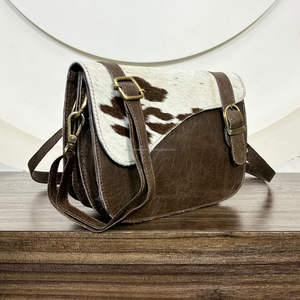 Bolso Bandolera de Cuero Vacuno Genuino Estilo Western para Mujer 2026, con Diseño Elegante, de Gran Venta, Ideal para Ocasiones Especiales - Product Image 5