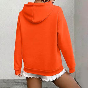 Breathable And Oversized <b>Women's</b> Pullover Hoodie Blank Custom Logo And Printing Hoodies Casual Sweatshirts For <b>Women</b> - Product Image 5