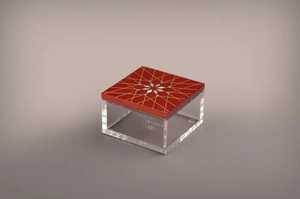 NoorOak Signature Candy Box Artisan Wooden MOP Inlay <b>Acrylic</b> Sweet Holder for Ramadan 2027 Iftar, Gifting & Elegant Home Styling - Product Image 5