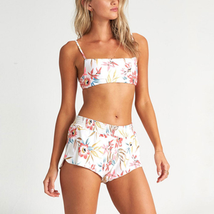 Shorts de sport pour femmes en coton de haute qualité, sur mesure, grandes tailles / Shorts décontractés personnalisés, pantalons de randonnée, shorts de plage pour femmes - Product Image 3