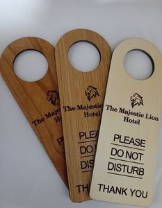 Letrero de Madera Personalizado para Puerta de Hotel, Letrero de No Molestar, Grabado Personalizado, Exportación al por Mayor, Proveedor OEM - Product Image 3