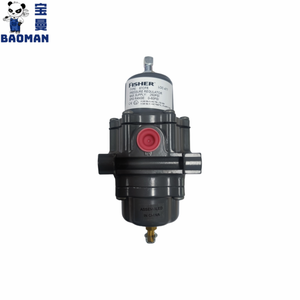 วาล์วลดแรงดันลม Emerson Fisher รุ่น 67CFR-35 แบบใช้ลมนิวแมติก พร้อมตัวกรองในตัว  ข้อต่อ NPT ขนาด 1/4 นิ้ว แบบปกติ - Product Image 1