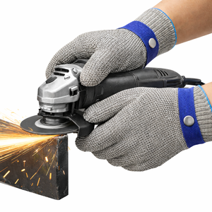 Guantes Profesionales Anticorte de Fibra de Acero EN388 con Revestimiento Opcional de PU/NBR en la Palma y Forro de HPPE, Guantes de Seguridad Industrial ANSI/ISEA A7-A9 - Product Image 5