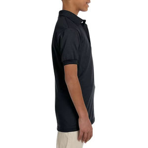 Polo pour Homme Élégant en Coton 100% Respirant avec Logo Personnalisé Imprimé, Motif Tricoté, Tissu Tricoté Anti-Plis, Taille S - Product Image 3