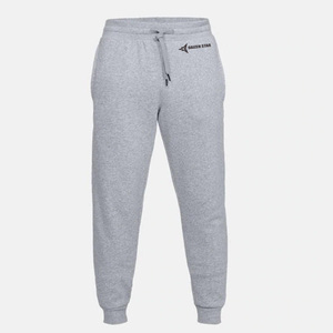 DAIZEN STAR Men's Gray Sweatpants Elastic Waist Drawstring Casual Joggers Midweight Autumn Wear - Product Image 1