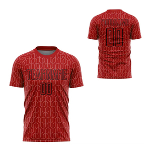 ออกแบบเสื้อฟุตบอลของคุณเอง ผ้าโพลีเอสเตอร์ 100% สไตล์ล่าสุด ขายดีที่สุดทางออนไลน์ เสื้อฟุตบอลผู้ชาย - Product Image 1