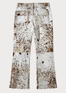 Pantalones de Cuero Genuino con Diseño Único, Unisex, de Alta Calidad, Resistentes al Viento, Casuales, con Patrón Recto, Venta al Por Mayor - Product Image 6