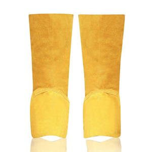 JNM SAFETY JNM-4814 Cubrezapatos de Soldadura, Protectores de Botas Resistentes al Fuego, al Agua y al Calor (500C-1000C), de Piel de Vacuno - Product Image 2