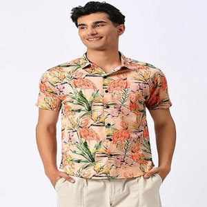 Camisa Casual de Manga Larga para Hombre, de Algodón Orgánico, Antiarrugas, Transpirable, Lisa, para Adolescentes, Verano - Product Image 1