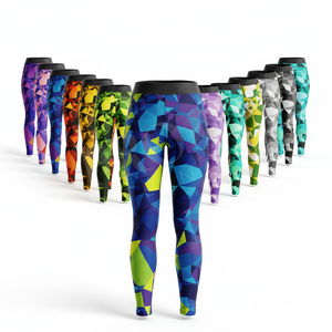 Custom Compression High Performance All Over custom Design Printed Leggings Sportswear Jogging Exercise Whole Sale Skinny Pants - Product Image 1