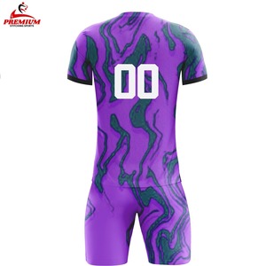 Uniforme de Fútbol Transpirable de Manga Corta con Logotipo OEM, Color Sólido, Tela 100% Poliéster, Calidad Premium para Hombre, Personalizado - Product Image 6