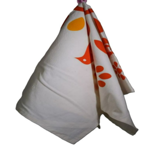 Customizable Printed 100% Cotton Kitchen Tea <b>Towel</b> Quick-Dry Eco-Friendly Hypoallergenic Disposable Floral <b>Pattern</b> Square Shape - Product Image 3