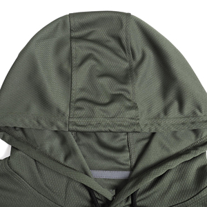 Sudadera con capucha de manga corta para hombre, personalizada para verano, de color sólido, transpirable, para salir, de algodón mezclado, básica. - Product Image 3