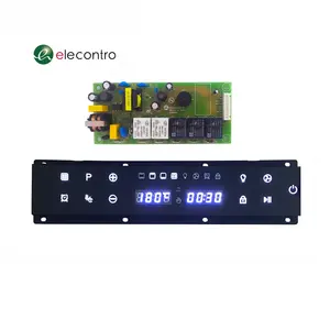 Lò PCB Thiết kế bảng cho 11 nút cảm ứng lò kỹ thuật số ống hiển thị bảng điều khiển lò