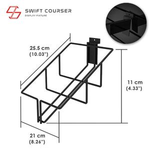 Organisateur de casquettes de baseball en métal de haute qualité, support de rangement pour mur à lattes avec logo personnalisé et montage facile pour l'affichage en magasin - Product Image 3