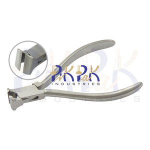 Coupe-bout avec mâchoires TC 115mm avec extrémités plates à ressort et finition mate Boîte à joints Fabrication de bijoux Coupe-fil à tête plate Coupe-haut - Product Image 1