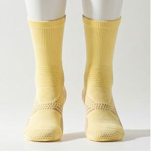 Honeycomb <b>Cushioned</b> <b>Basketball</b> Socks Breathable Athletic Crew Men Women HSK001 Performance Durable Soft Customized Color Pairs - Product Image 1