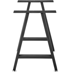 Set of 2 Steel Table <b>Legs</b>, A-Shape, 28''Height 17.7''Wide , Black Color Capacity 1200lb Load DIY Metal Table <b>Leg</b> EDPTBL008 - Product Image 5