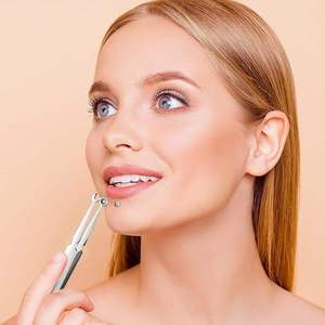 Multi-Purpose <b>Industrial</b> Stainless Steel Manual <b>Piercing</b> Clamp Changing Removing Cartilage Lip Nose <b>Jewellery</b> Ball Back Earrings - Product Image 1