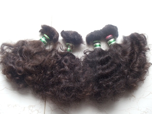 ผมแท้ 7HILLSHUMANHAIR เกรดพรีเมียม 100% ธรรมชาติ ผมอินเดียแบบเวฟ  แบบต่อผมเส้นเดียว  ไม่ผ่านการแปรรูป  แบบเรมี่  ปลายผมดัดลอน - Product Image 2