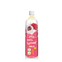Private Label Sap Groothandel 1L Fles Voor Huisdieren 100% Vruchtensap: Mango, Passie, Sinaasappel, Ananas-Aangepast Label Oem