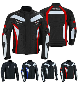 Unisex <b>Summer</b> Printed <b>Motorcycle</b> Riding <b>Jacket</b> Waterproof CE Armored Protection Windproof Adventure Touring Textile - Product Image 3