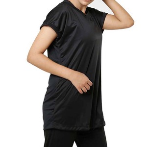 Quick Dry Regular Fit Women's T-<b>Shirts</b> with Custom Logo Print <b>Y2K</b> Style Eco-Friendly Woven Polyester/Cotton O-Neck - Product Image 3