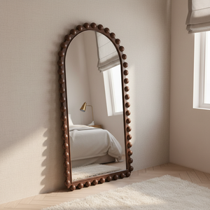 <span class=keywords><strong>Miroir</strong></span> <span class=keywords><strong>de</strong></span> sol arqué décoratif, accent en <span class=keywords><strong>bois</strong></span> bohème, <span class=keywords><strong>miroir</strong></span> <span class=keywords><strong>rond</strong></span> <span class=keywords><strong>de</strong></span> pleine longueur pour hôtel, galerie, décoration intérieure bohème - Product Image 2