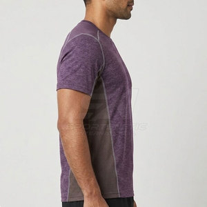 T-shirt de sport premium pour homme, en matière légère et respirante, adapté au fitness, à la course à pied et aux sports de gym. - Product Image 6